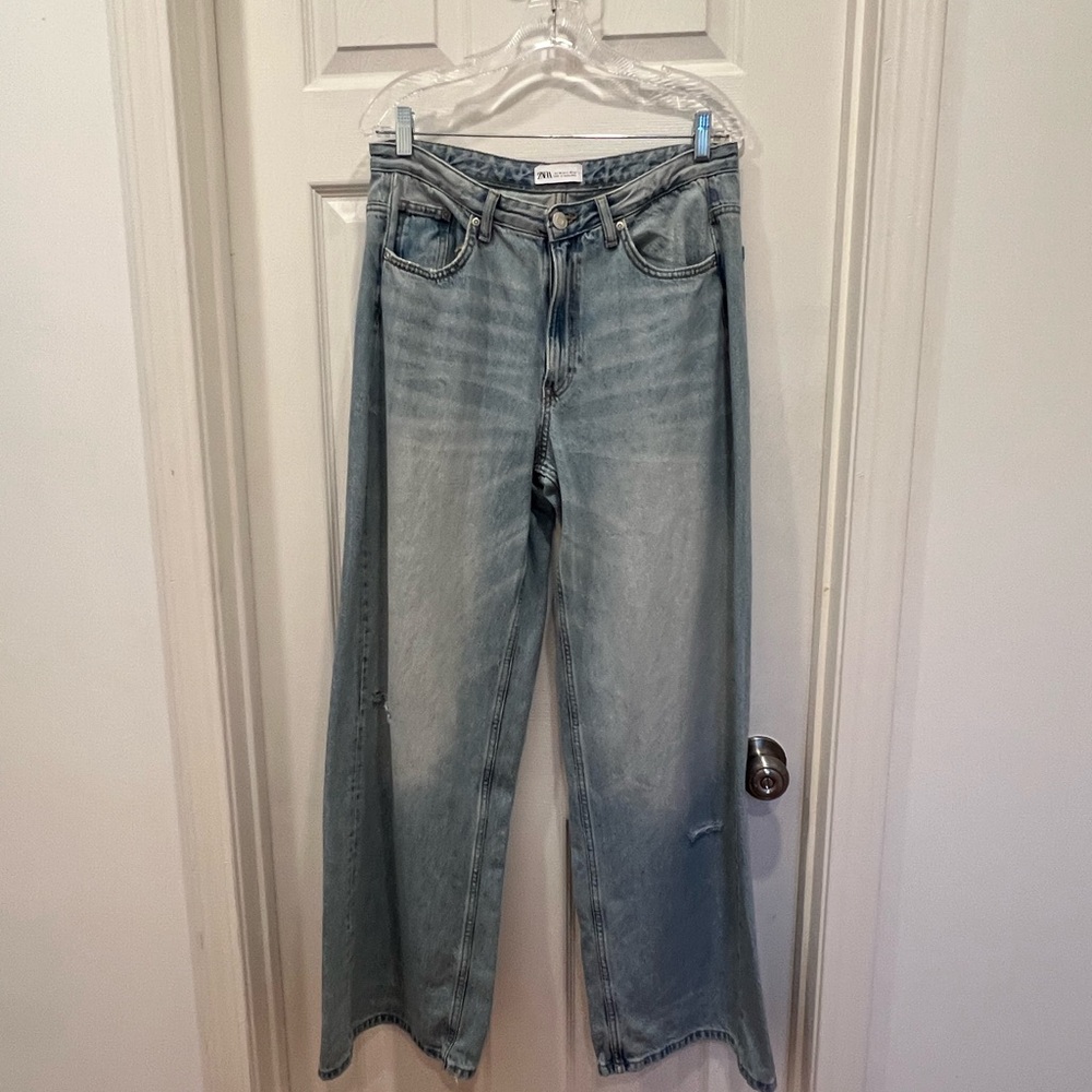 Zara wide leg jeans
